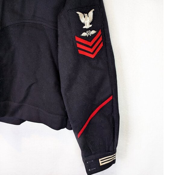 WWII era US Navy Cracker Jack Jacket and Pants Size Medium - Picture 4 of 12